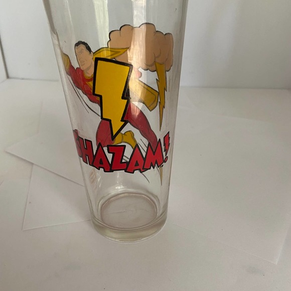 Shazam Glass DC Comics Inc. Pepsi Collector Series Tumbler - Picture 3 of 6